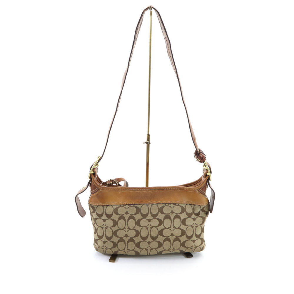 コーチ K0769-11444 ブリーカー シグネチャー柄 ショルダーバッグ ブラウン系 COACH レディース