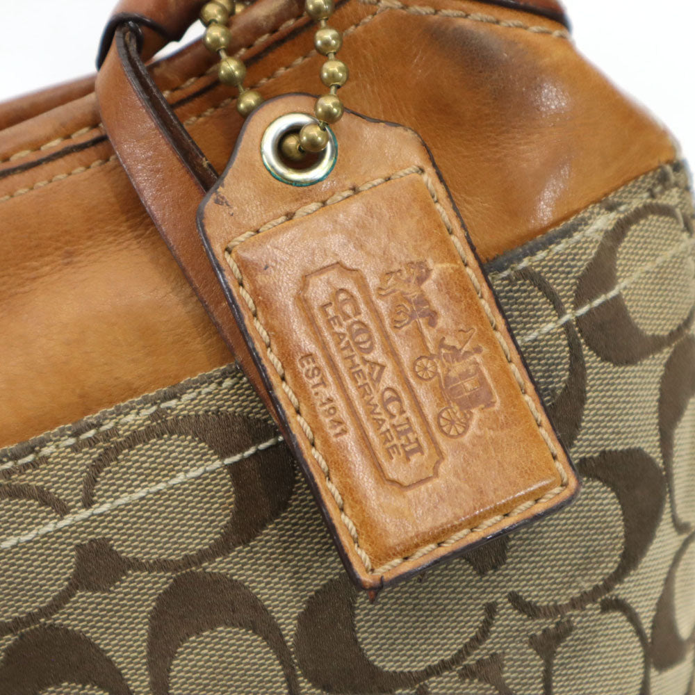 コーチ K0769-11444 ブリーカー シグネチャー柄 ショルダーバッグ ブラウン系 COACH レディース