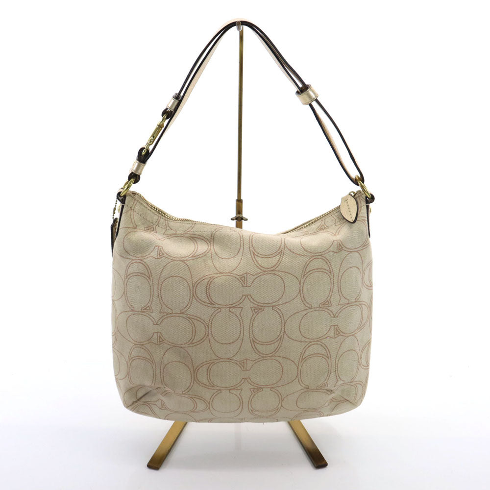 コーチ B1294-F19189 ペネロピ リネン シグネチャー柄 ショルダーバッグ ベージュ系 COACH レディース