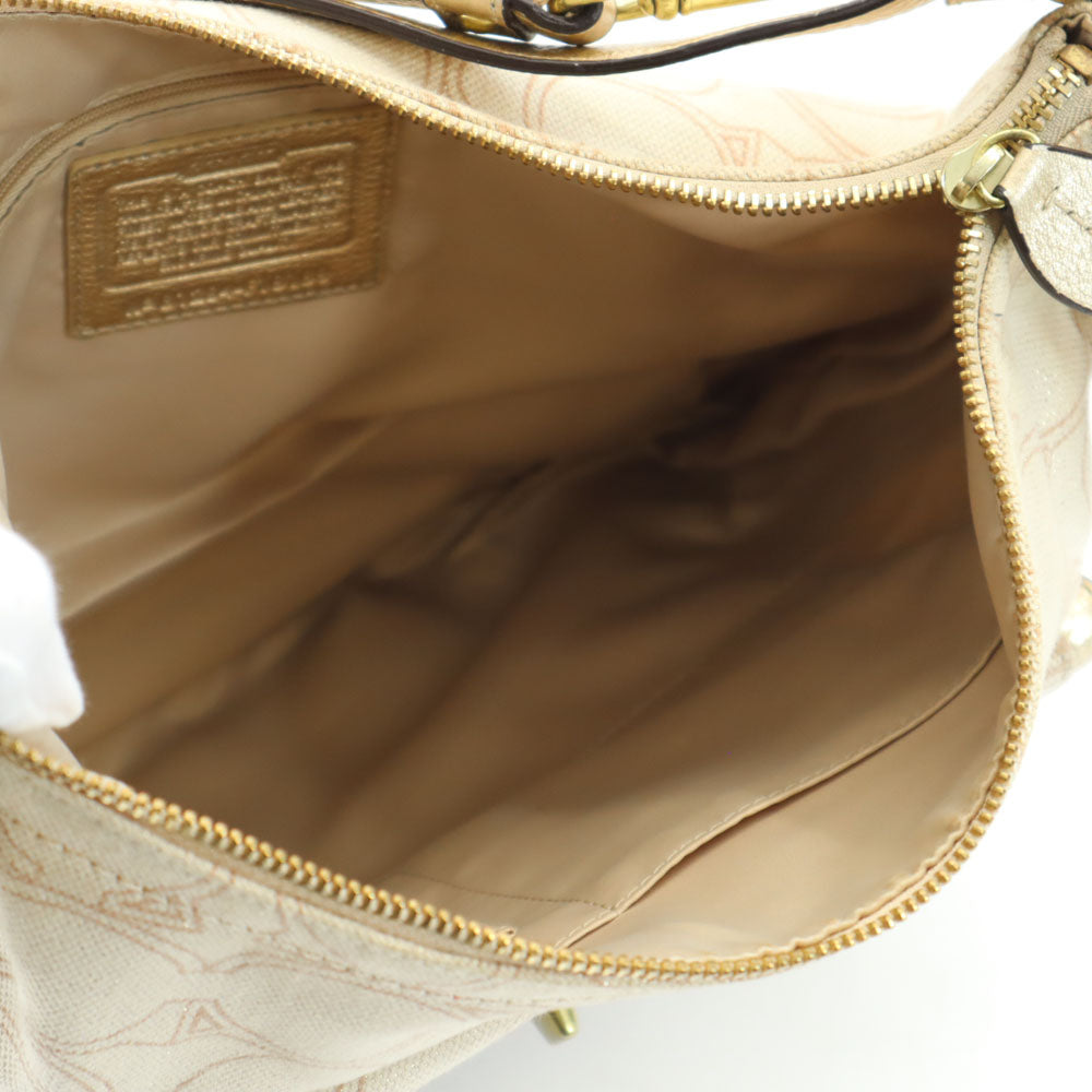 コーチ B1294-F19189 ペネロピ リネン シグネチャー柄 ショルダーバッグ ベージュ系 COACH レディース