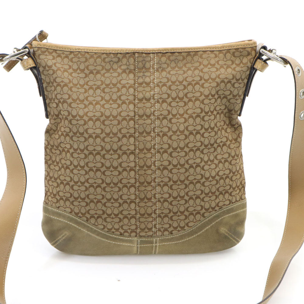 COACH コーチ K0726-F10944 シグネチャー柄 ショルダーバッグ ベージュ系 レディース