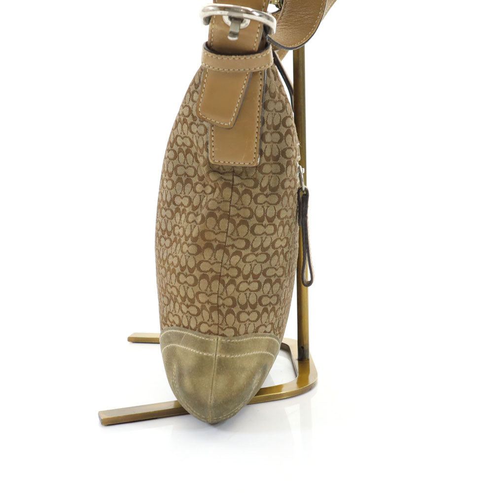 COACH コーチ K0726-F10944 シグネチャー柄 ショルダーバッグ ベージュ系 レディース
