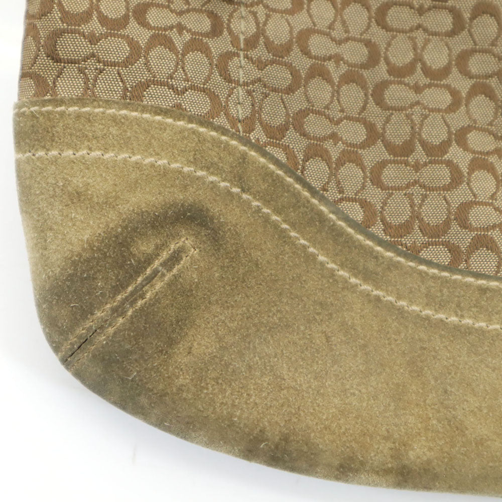 COACH コーチ K0726-F10944 シグネチャー柄 ショルダーバッグ ベージュ系 レディース