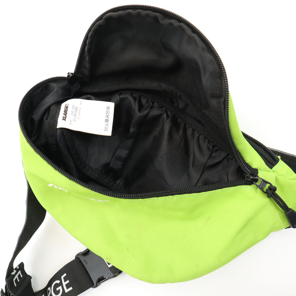 エクストララージ ボディバッグ イエロー XLARGE ウエストポーチ メンズ