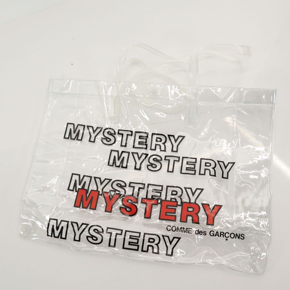COMME des GARCONS コムデギャルソン ミステリービニール トートバッグ クリア メンズ