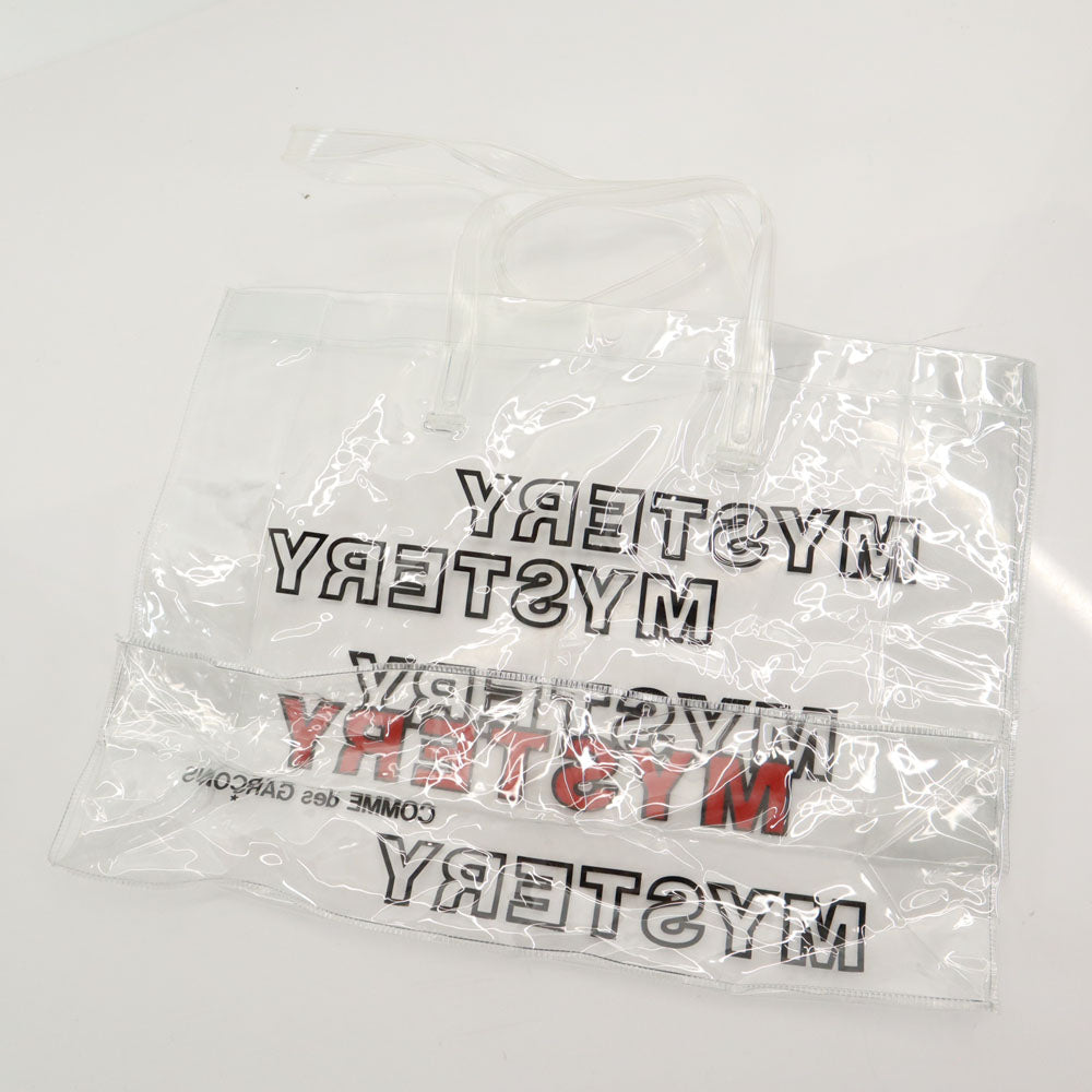 COMME des GARCONS コムデギャルソン ミステリービニール トートバッグ クリア メンズ