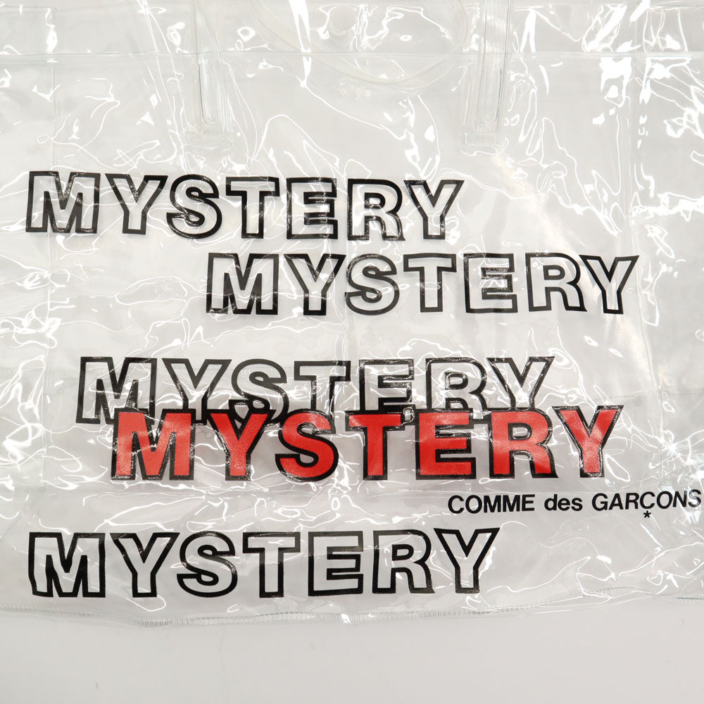 COMME des GARCONS コムデギャルソン ミステリービニール トートバッグ クリア メンズ