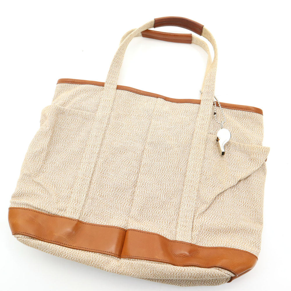 PORTER ポーター 吉田カバン THE ACME THUNDERER BROAD ARROW トートバッグ ブラウン系 レザー切替 ブロードアロー メンズ