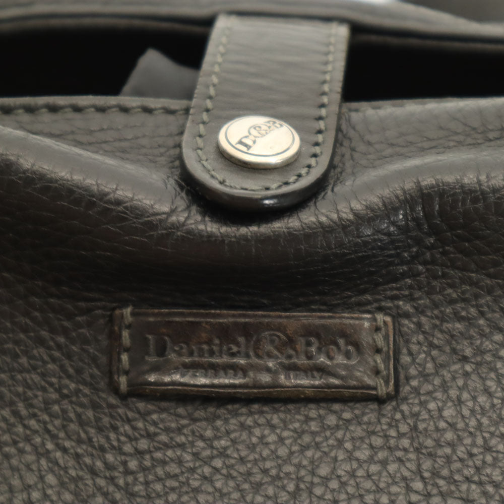 Daniel & Bob ダニエルアンドボブ イタリア製 トゥモローランド別注 レザー トートバッグ ブラック x TOMORROWLAND メンズ