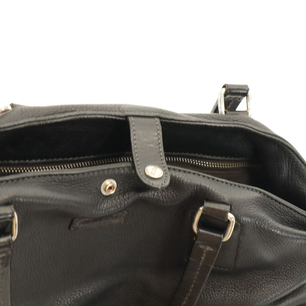 Daniel & Bob ダニエルアンドボブ イタリア製 トゥモローランド別注 レザー トートバッグ ブラック x TOMORROWLAND メンズ