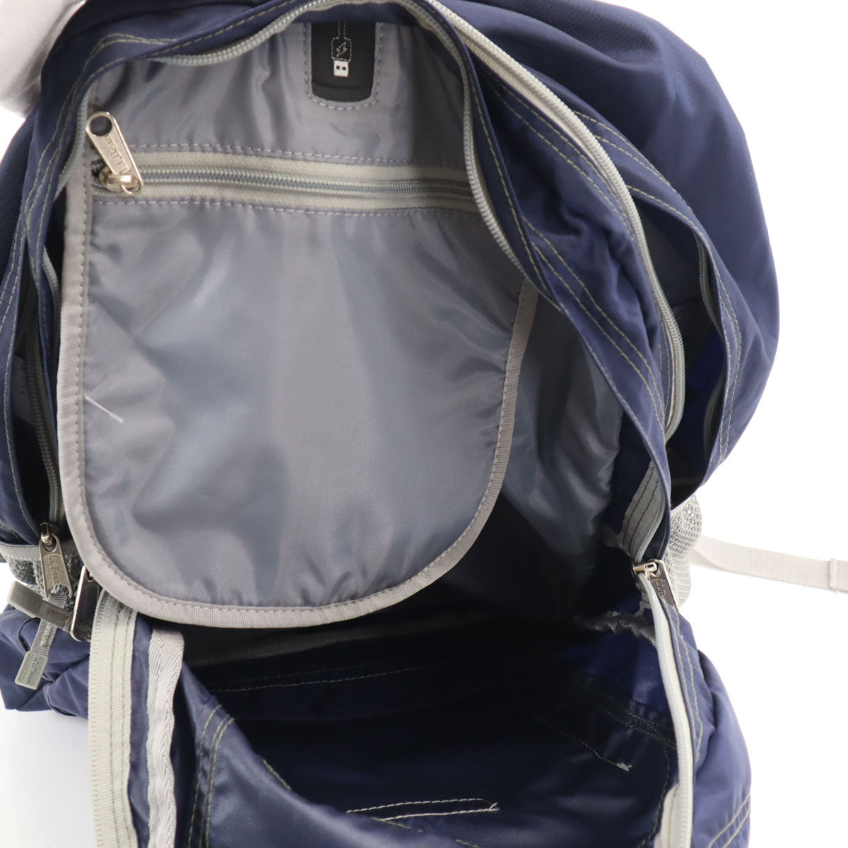 L.L.Bean エルエルビーン デラックス バックパック ネイビー アウトドア リュックサック メンズ