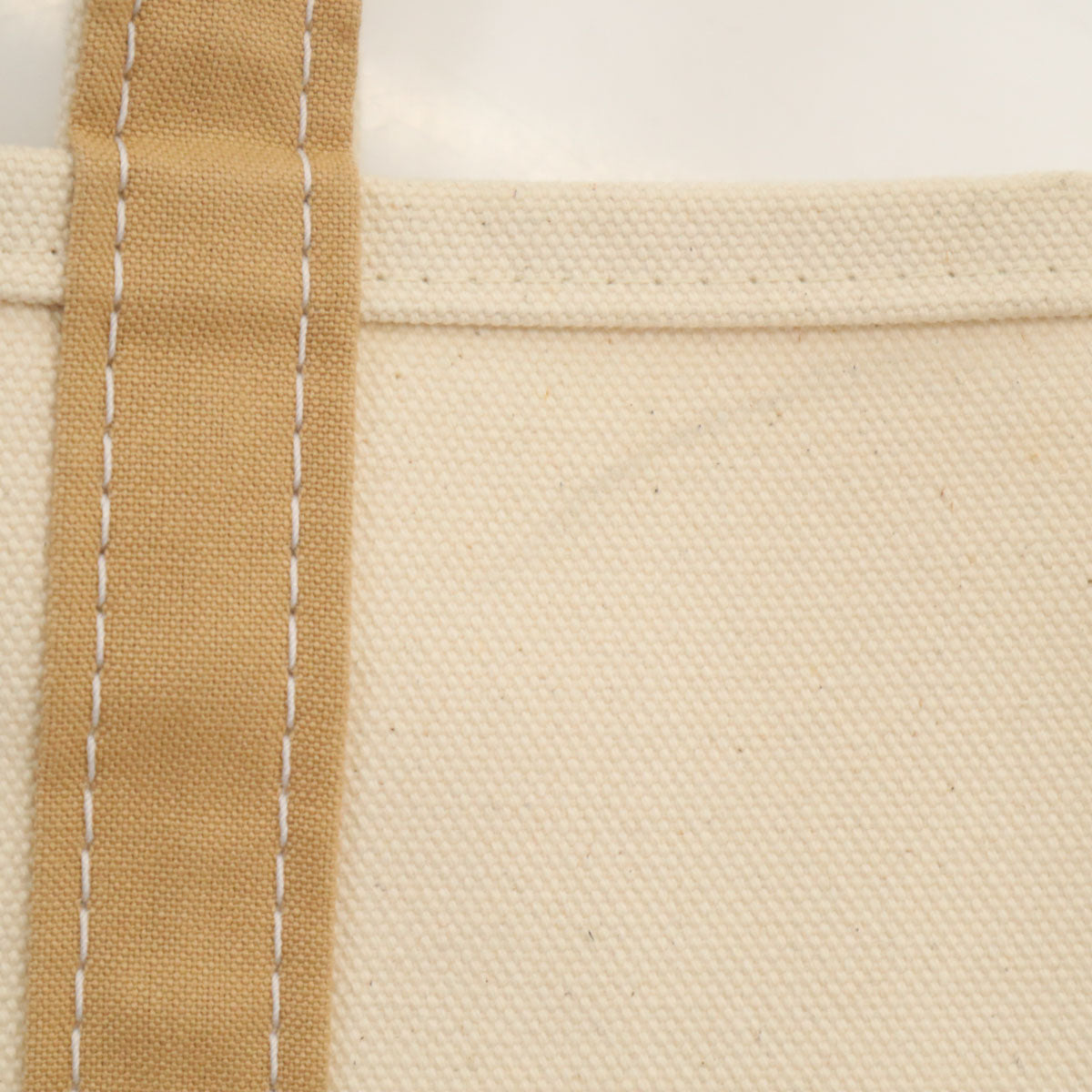 ORCIVAL オーシバル 日本製 キャンバス トートバッグ 白×ベージュ レディース