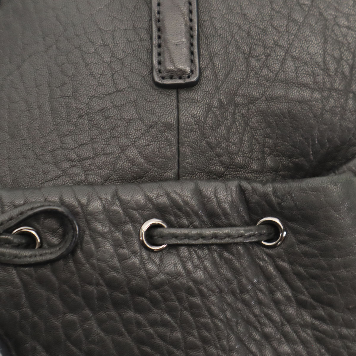 Anya Hindmarch アニヤハインドマーチ リボンタッセル トートバッグ 黒 レディース