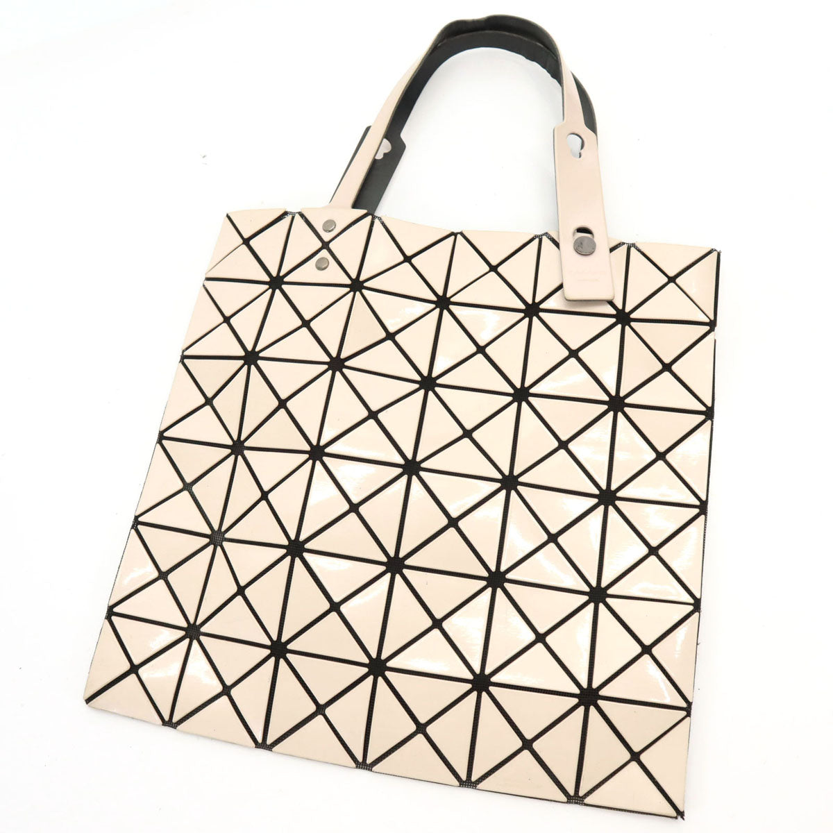 BAO BAO ISSEY MIYAKE バオバオ イッセイミヤケ 日本製 トートバッグ アイボリー レディース