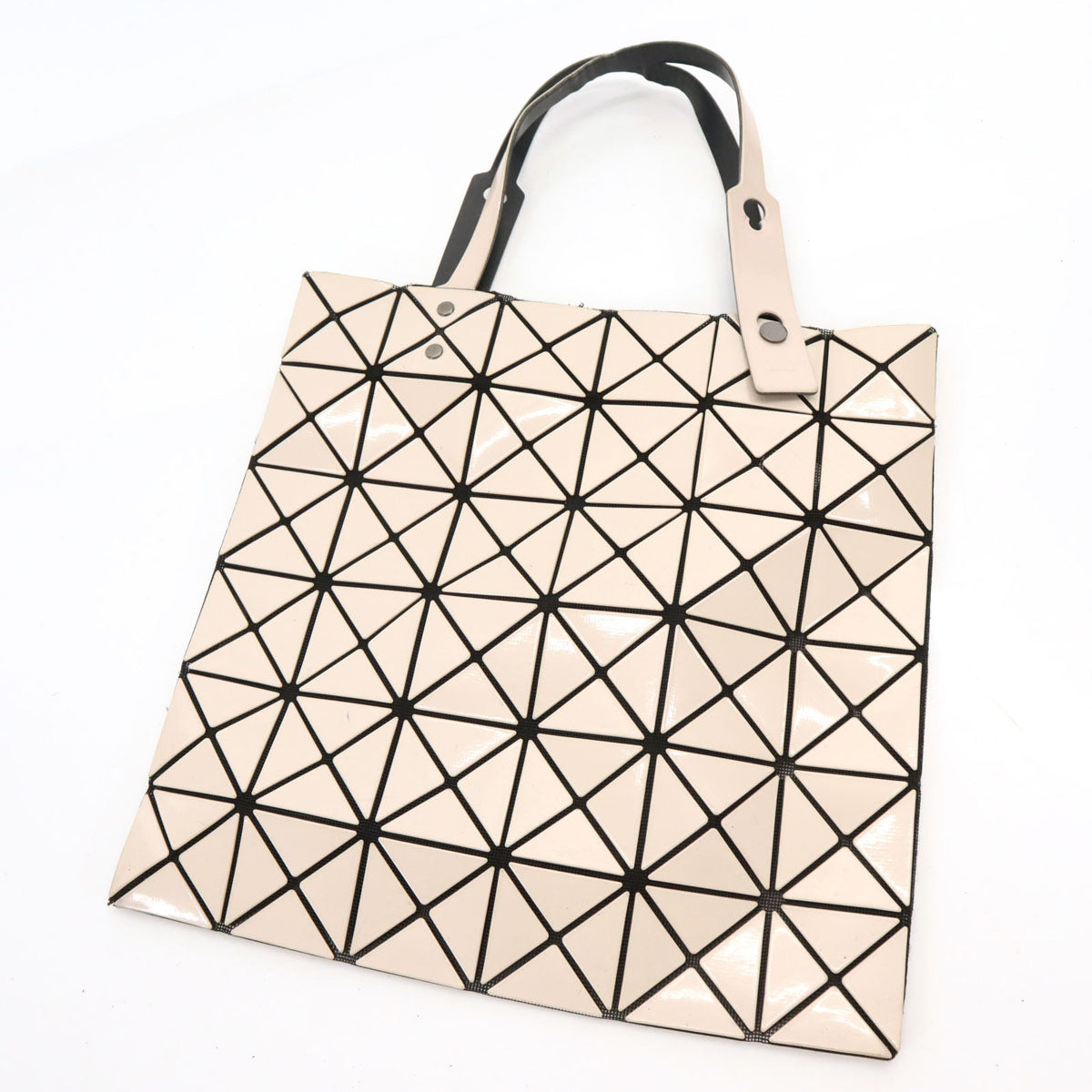 BAO BAO ISSEY MIYAKE バオバオ イッセイミヤケ 日本製 トートバッグ アイボリー レディース