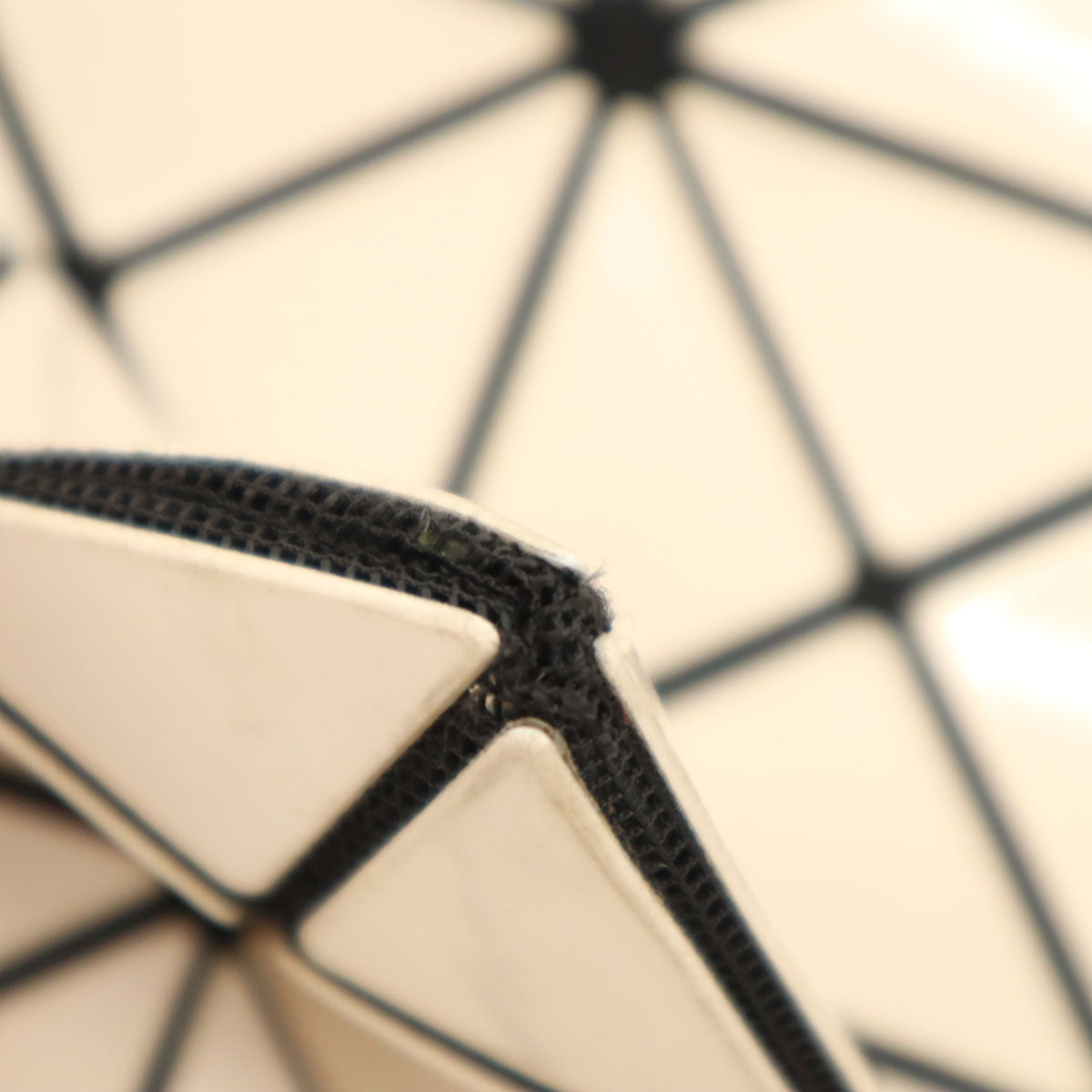 BAO BAO ISSEY MIYAKE バオバオ イッセイミヤケ 日本製 トートバッグ アイボリー レディース