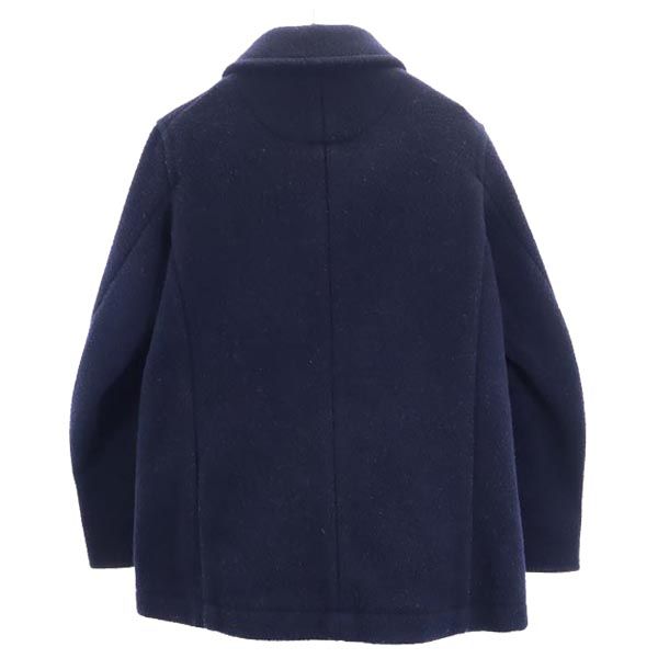 ダントン 日本製 ウール ジャケット 36 ネイビー系 Danton フード レディース