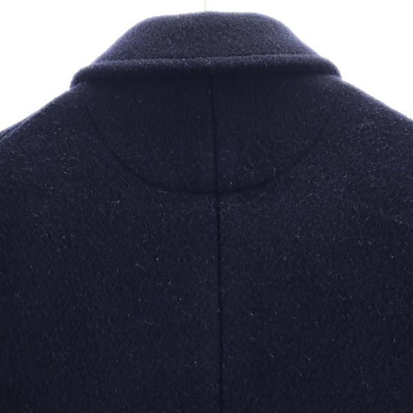 ダントン 日本製 ウール ジャケット 36 ネイビー系 Danton フード レディース