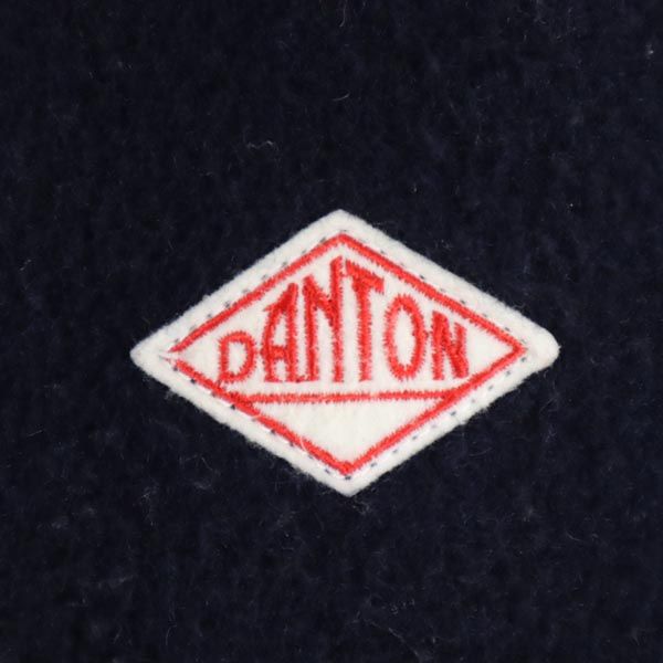 ダントン 日本製 ウール ジャケット 36 ネイビー系 Danton フード レディース