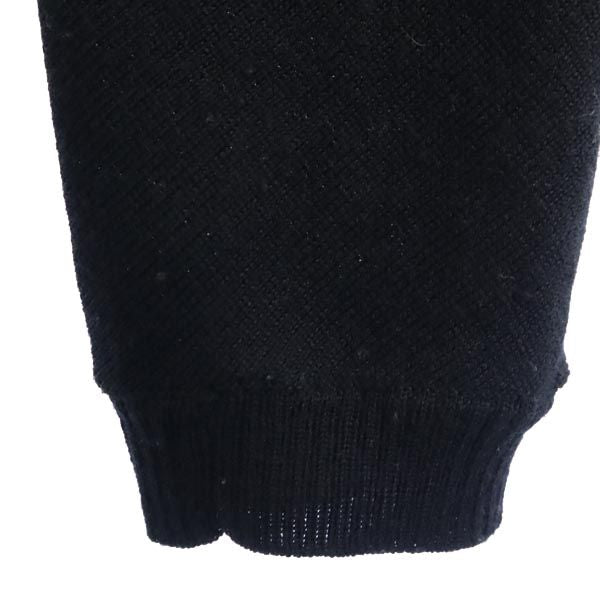 MARC BY MARC JACOBS マークバイマークジェイコブス 長袖 デザイン ニット S ブラック系 バックジップ セーター レディース