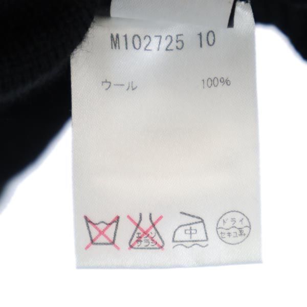 MARC BY MARC JACOBS マークバイマークジェイコブス 長袖 デザイン ニット S ブラック系 バックジップ セーター レディース