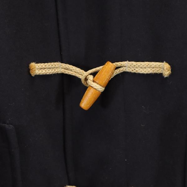 Gloverall グローバーオール 英国製 ウールブレンド ダッフルコート ネイビー系 メンズ