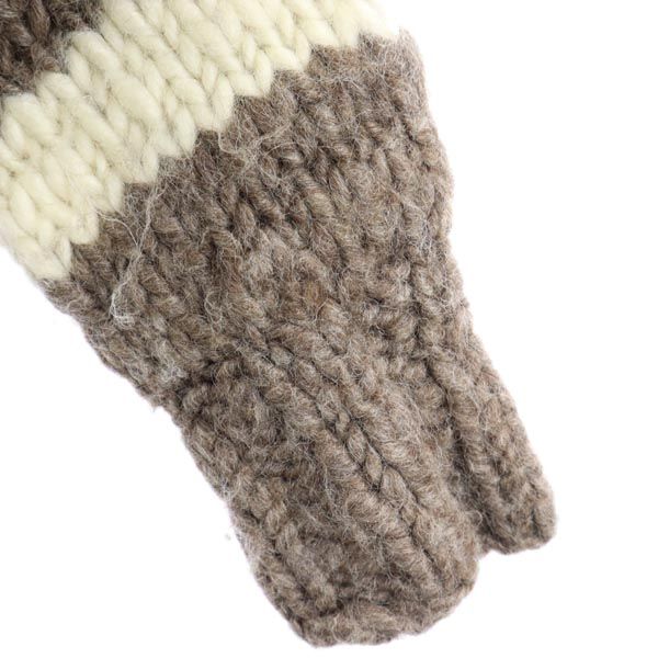 VINTAGE ヴィンテージ 80s カナダ製 ヴィンテージ ウール カウチンジャケット ブラウン系 ニット メンズ