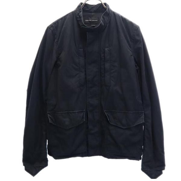 LOUNGE LIZARD ラウンジリザード 日本製 コットンジャケット 2 濃紺 薄中綿入り メンズ