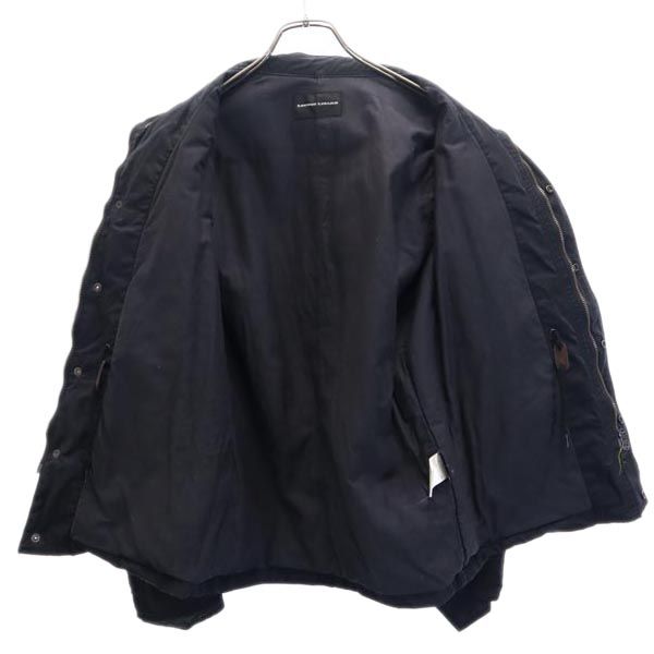 LOUNGE LIZARD ラウンジリザード 日本製 コットンジャケット 2 濃紺 薄中綿入り メンズ