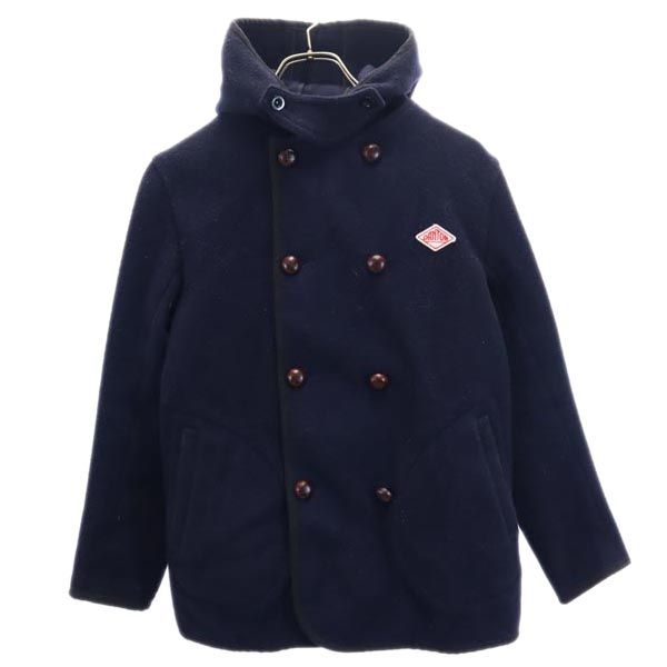 Danton ダントン ウールジャケット 36 紺 フード メンズ