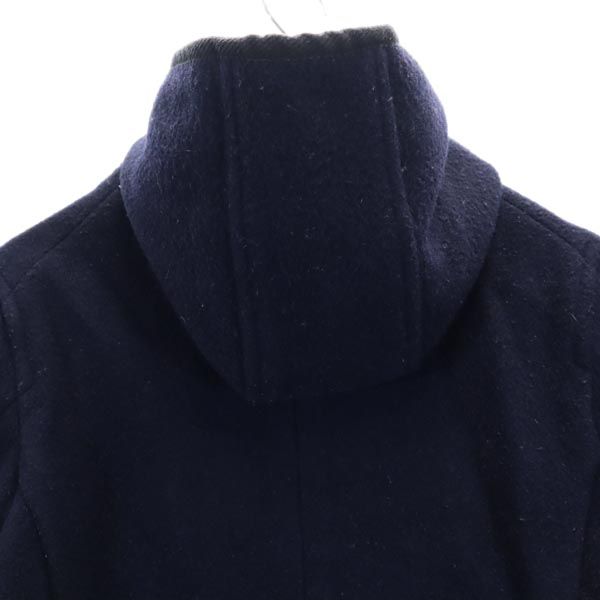 Danton ダントン ウールジャケット 36 紺 フード メンズ