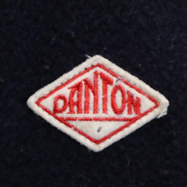 Danton ダントン ウールジャケット 36 紺 フード メンズ