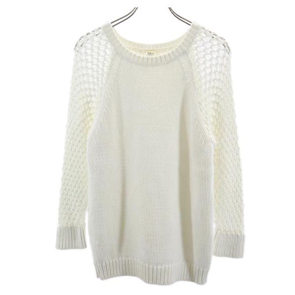 Ron Herman ロンハーマン 長袖 セーター S ホワイト系 ニット レディース