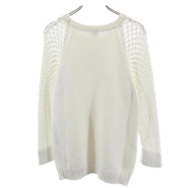 Ron Herman ロンハーマン 長袖 セーター S ホワイト系 ニット レディース