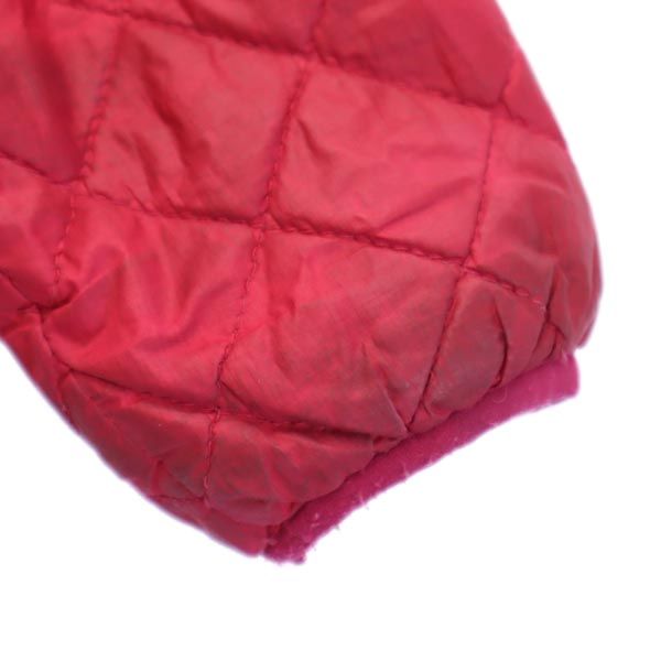 patagonia パタゴニア キルティングジャケット 4T ピンク 中綿 アウトドア キッズ