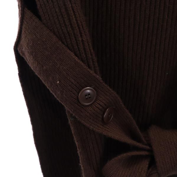 AMERI UNDRESSED アメリ ニット ベスト S ブラウン系 レディース