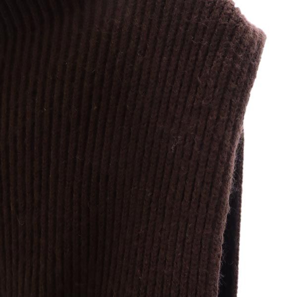 AMERI UNDRESSED アメリ ニット ベスト S ブラウン系 レディース