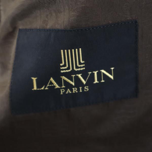 LANVIN ランバン ウール テーラードジャケット R50-46 グリーン系 メンズ