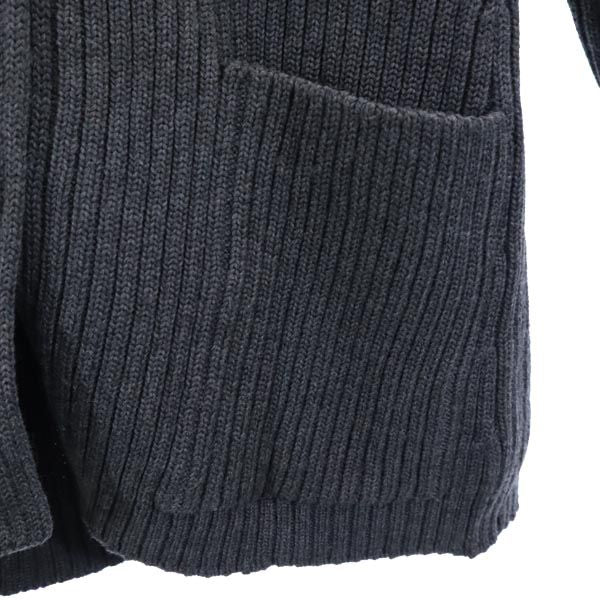 CELINE セリーヌ イタリア製 ウール 長袖 ニットカーディガン 40 グレー レディース