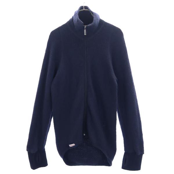 ウールパワー ニットジャケット XS ネイビー WOOL POWER メンズ