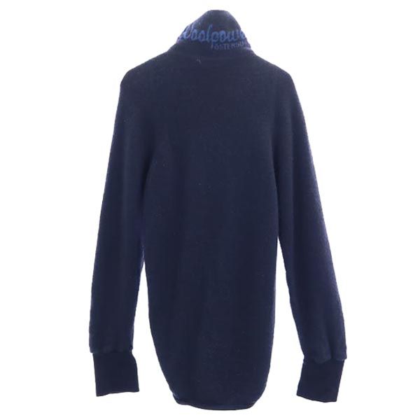 ウールパワー ニットジャケット XS ネイビー WOOL POWER メンズ