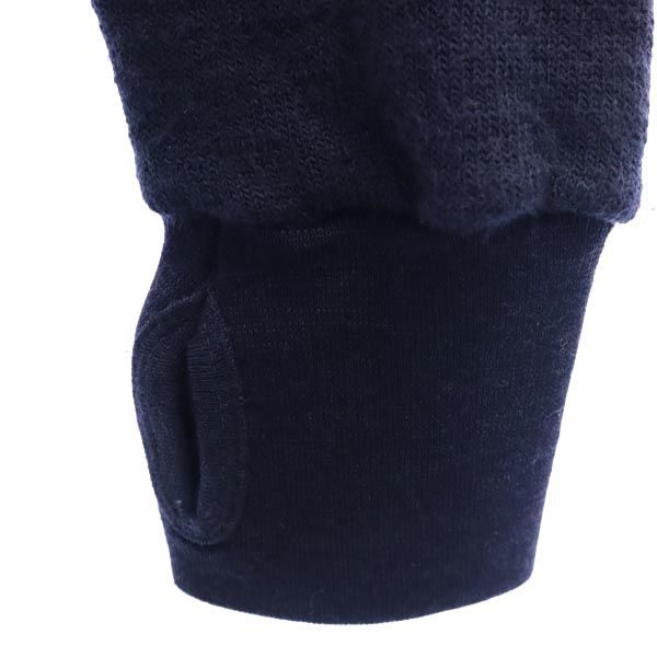 ウールパワー ニットジャケット XS ネイビー WOOL POWER メンズ