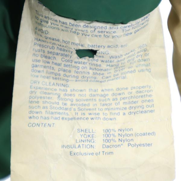 Powderhorn パウダーホーン 80s ヴィンテージ 2WAY 中綿ジャケット M ベージュ系 ベスト メンズ