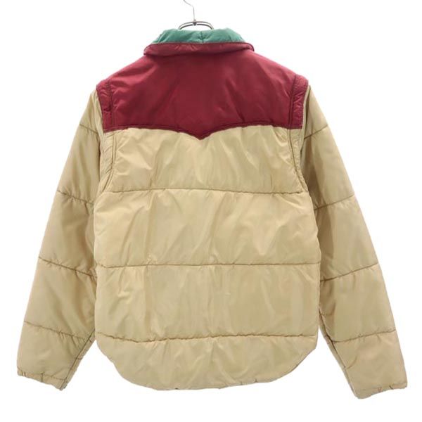 Powderhorn パウダーホーン 80s ヴィンテージ 2WAY 中綿ジャケット M ベージュ系 ベスト メンズ