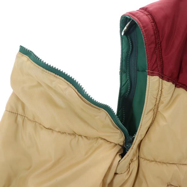 Powderhorn パウダーホーン 80s ヴィンテージ 2WAY 中綿ジャケット M ベージュ系 ベスト メンズ