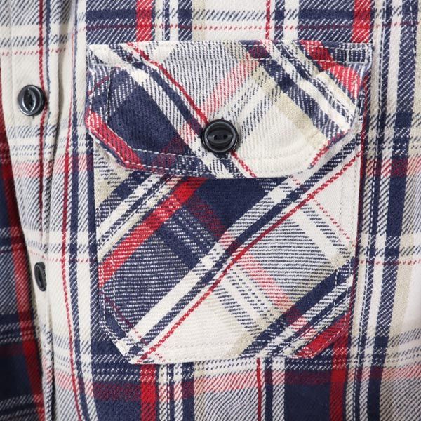 DENIME GEAR ドゥニームギアー チェック柄 長袖 シャツ M ワーク メンズ