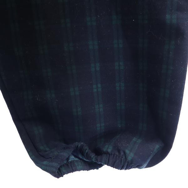 THE NORTH FACE ノースフェイス NP11080 チェック フーデッド ジャケット M ネイビー系 アウトドア 収納ポーチ メンズ