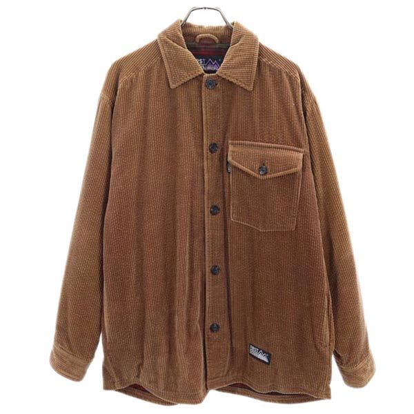 FIRSTDOWN ファーストダウン コーデュロイジャケット M 茶 メンズ
