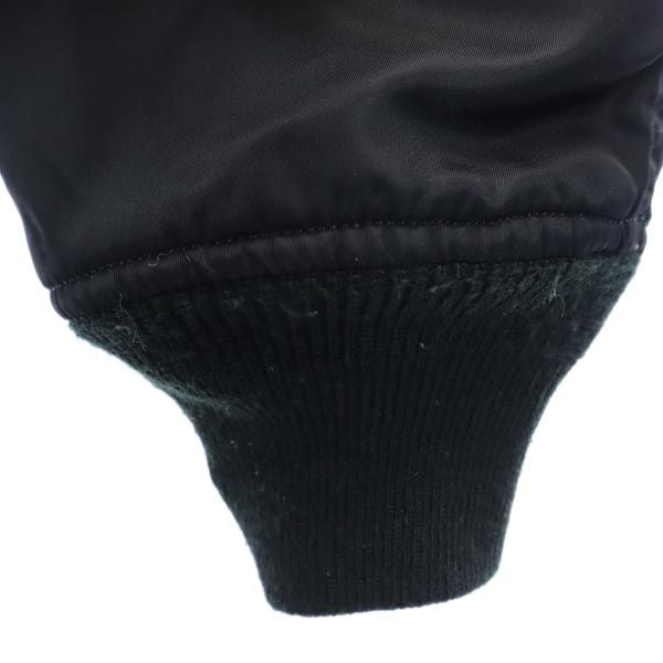 ALPHA INDUSTRIES アルファインダストリーズ リバーシブル フライトジャケット S 黒 ミリタリー メンズ