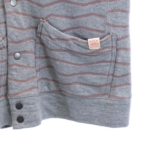 Paul Smith ポールスミス ボーダー柄 ジャケット S グレー系 メンズ